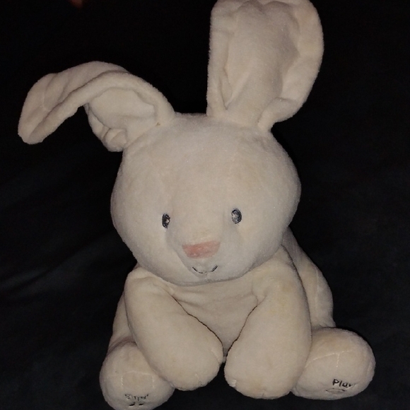 Plush Cream Bunny Toy - Picture 1 of 3